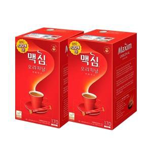 동서 맥심 오리지날 커피믹스 150T+20T x 2개