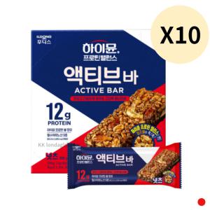 하이뮨 프로틴 에너지바 밸런스 액티브바 50g 60개