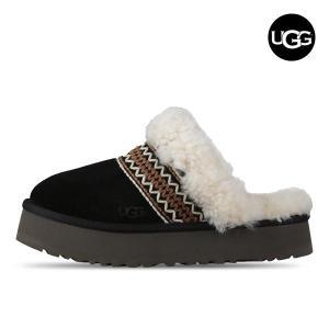 [UGG]미국어그 UGG 디스케트 애덜전 여성 겨울 방한 슬리퍼 1158282-BLK