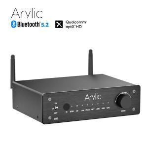 Arylic B50 블루투스 5.2 송신기 리시버 AptX HD  어댑터 TV 홈 폰 스테레오 무선 앰프