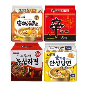 안농순신(안성탕면5입+농심라면4입+순하군 안성5입+신라면5입)