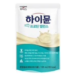 HIT 명절선물세트 하이뮨 프로틴 밸런스 액상 125ml 24입 /추석 설날 부모님