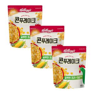 켈로그 콘푸레이크, 530g, 3개