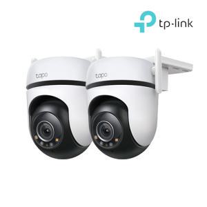 티피링크 Tapo C520WS 2팩 스마트폰 원격회전 풀칼라 CCTV 카메라 세트