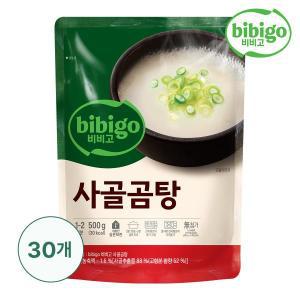 [CJ제일제당][본사배송] 비비고 사골곰탕 500g X 30개