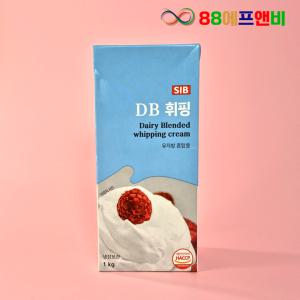 선인 DB휘핑크림 1kg(아이스박스 선택) 생크림 베이킹 혼합생크림 밀락 대체