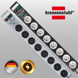 Brennenstuhl 브레넨스툴 고용량 슈퍼솔리드 멀티탭 8구 누전차단 대용량 전기 콘센트