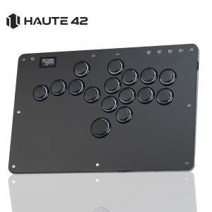 Haute42 조이스틱 아케이드 레버리스 컨트롤러 PC PS4 스팀 파이트 스틱 히트박스