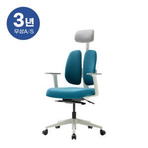 듀오백 D2500G-DASW 사무용 컴퓨터 책상 의자