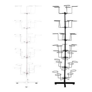 퓨어제이드스톤 소품 걸이 진열대 모자 모자정리 가방걸이 백화점 옷가게 거치대 다섯 모자거치대