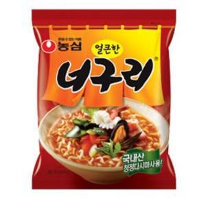 농심 너구리 얼큰한맛 120g X 20봉