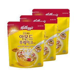 켈로그 아몬드 푸레이크, 600g, 3개