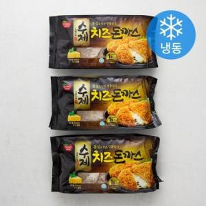 동원 수제 치즈 돈까스 (냉동) 480g, 3개 one option