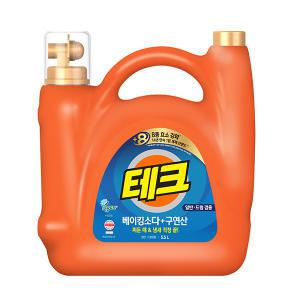 테크 베이킹소다구연산 일드겸용 대용량 액체세제, 5.5L, 1개