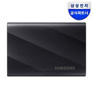 삼성전자 공식인증 포터블 외장SSD T9 1TB USB 3.2 Gen 2x2 MU-PG1T0B/WW (정품)+파우치