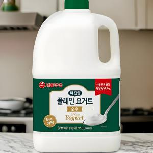 서울우유 플레인 요거트 순수 더진한 플레인요거트 2.45L