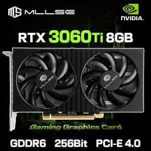 노트북외장그래픽카드 MLLSE RTX 3060Ti 8GB 그래픽카드 GDDR6 256Bit PCI Express 40 x 16 8Pin NVIDIA GP