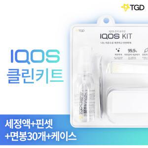 TGD클리너 500ml + 면봉100개 아이코스 클리너 릴 청소 세정액