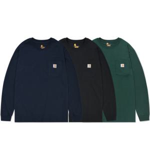 [칼하트]칼하트 K126 워크웨어 포켓 긴팔티 남여공용(7colors)