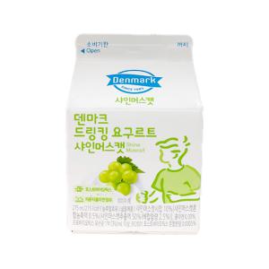 덴마크 드링킹요구르트 샤인머스캣 275mL 30팩/냉장무배