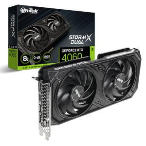 이엠텍 지포스 RTX 4060 STORM X Dual D6 8GB.~