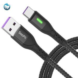 2미터 usb-c 충전기 ctype 데이터 전송 usb c타입 led 급속 고속 충전 케이블 줄 선 2m