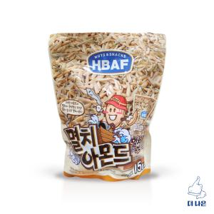 HBAF 바프 멸치 아몬드 450g (30g X 15입)