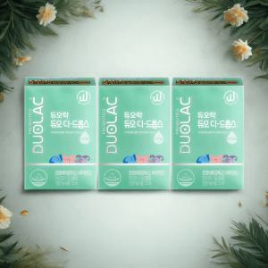 듀오락 듀오 디 드롭스 7.5ml 3개 유산균 아기 유아 영양제 설 명절 선물