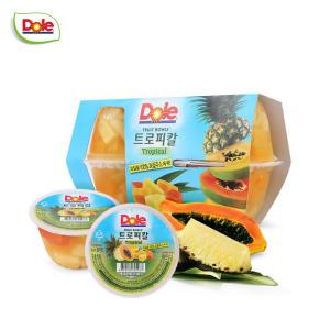 Dole 돌 후룻볼 트로피칼(4개입) x 6팩/간편과일