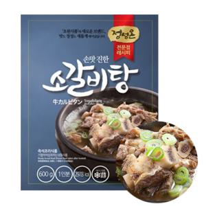 초원식품 정성온 소갈비탕 600g