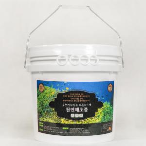 천연해초풀 자연정원 18L 접착제 한지 도배 황토집 천연풀 친환경 분말 가루