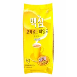 맥심 모카골드 마일드 커피믹스 자판기용 1kg x 5개