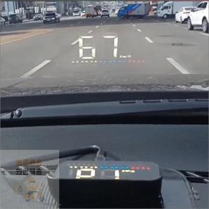 자동차 HUD 헤드업 디스플레이 차량속도표시기 3S-M7 OBD GPS겸용 속도계 차량