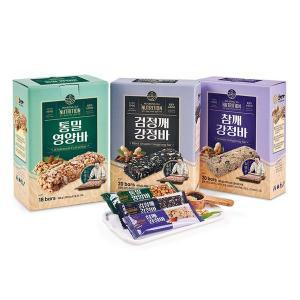 [NS홈쇼핑]호정가 유영군 명인의 강정바 3종 세트(참깨강정바 20개+검정깨강정바 20개+통밀..[34907484]