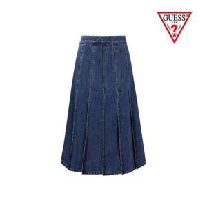 [갤러리아] GUESS Jeans F/W [SUZY] YO3D6573 미디 플리츠 스커트