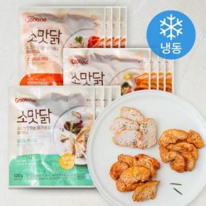 굽네 소스가 맛잇는 닭가슴살 슬라이스 화이트머쉬룸 120g x 4p + 레드크림커