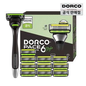 [도루코]Dorco 도루코 페이스6스타일 면도기획세트 1호(면도기+면도날 총 11입)