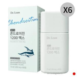 닥터린 콘드로이친 1200 맥스 상어연골콜라겐 60정 X6