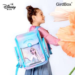 GirdBox 디즈니 엘사 캐릭터 학생 책가방 초경량 가방 청소년용 대용량 백팩