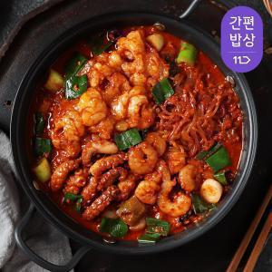 [프로즌] 8가지 재료, 부산식 원팩 낙곱새 2인분 1팩+1팩 (880g+880g)