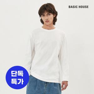 순면라운드긴팔티셔츠2팩 LATS0103