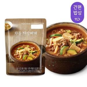 [피코크] 우리집 차돌된장찌개 500gx4팩