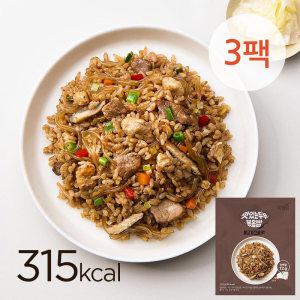 [아임닭] 맛있는 저당 두부 볶음밥 불고기전골맛 200g 3팩