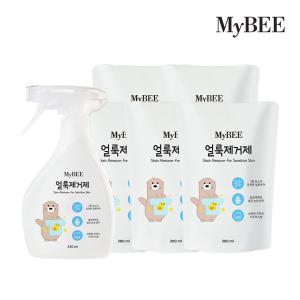 초핫딜 마이비 얼룩제거제 용기(330ml)+리필(300ml)x5팩