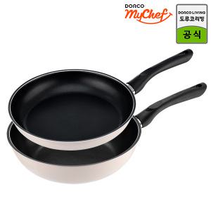 [즉할35%+찜5%] 도루코 마이셰프 에델스타인 IH (26cm+궁중28cm)/프라이팬 2종세트