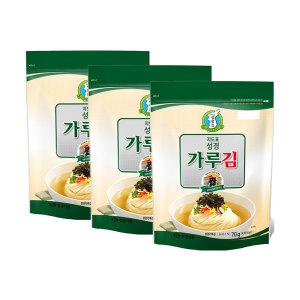 지도표성경김 재래식 가루김 70g X 3봉