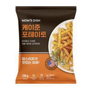 [소비기한 25.06.10] 맘스터치 케이준 포테이토 500g+500g