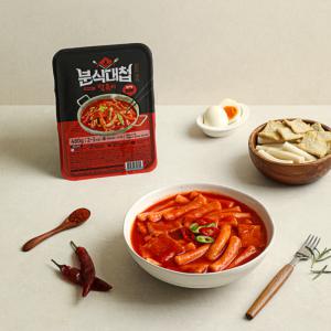 [내일도착] 분식대첩 떡볶이 매운맛(2-3인분) 2팩+짜장맛(2-3인분) 2팩 / 4팩 모음