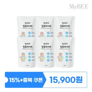 초핫딜 마이비 얼룩제거제 리필 300ml 6팩