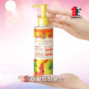 데트클리어 필링젤 믹스프룻 180ml 각질제거제 필링제 때비누 저자극필링젤 얼굴각질제거제 피부각질